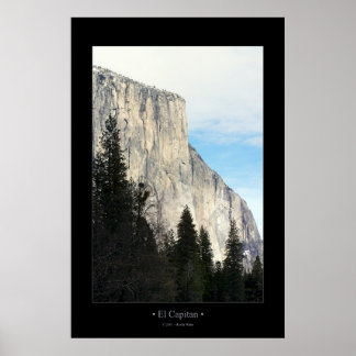 El Capitan (Color) Poster