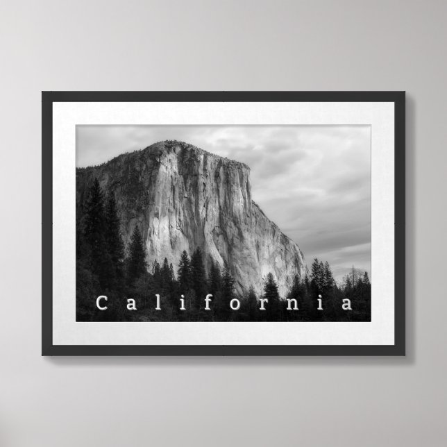 El Capitan Framed Art (Framed Front)