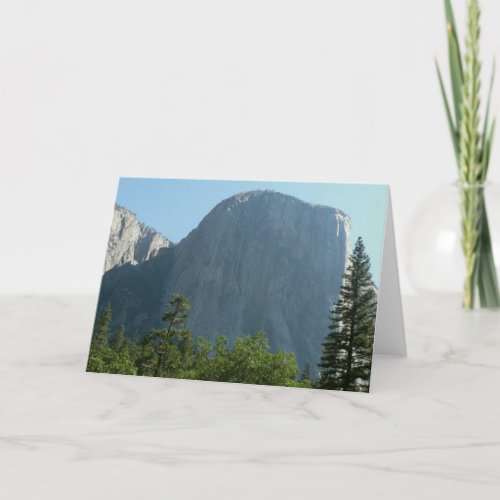 El Capitan from Yosemite National Park Card