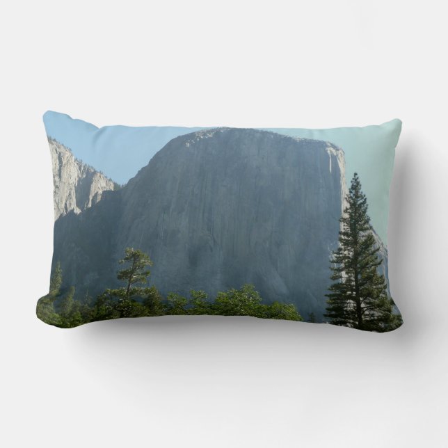 El Capitan from Yosemite National Park Lumbar Pillow (Front)