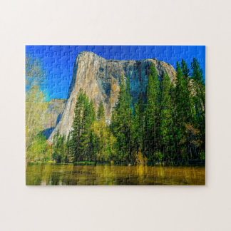 El Capitan Merced River Yosemite. Jigsaw Puzzle