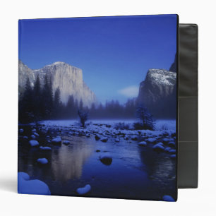 El Capitan Mountain, Yosemite National Park, 3 Ring Binder