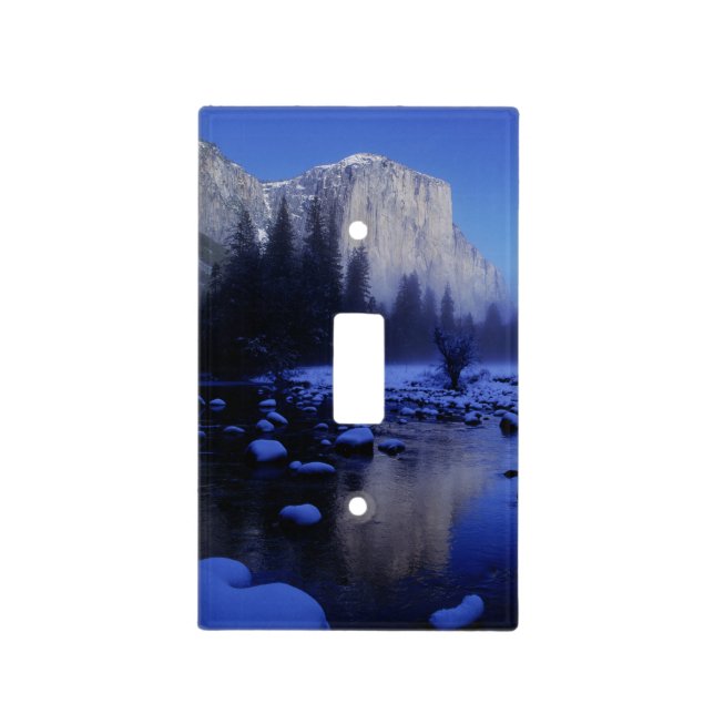 El Capitan Mountain, Yosemite National Park, Light Switch Cover (Front)