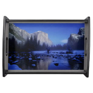 El Capitan Mountain, Yosemite National Park, Serving Tray
