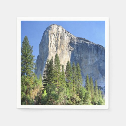 El capitan Over the Merced River _ Yosemite Valley Paper Napkins