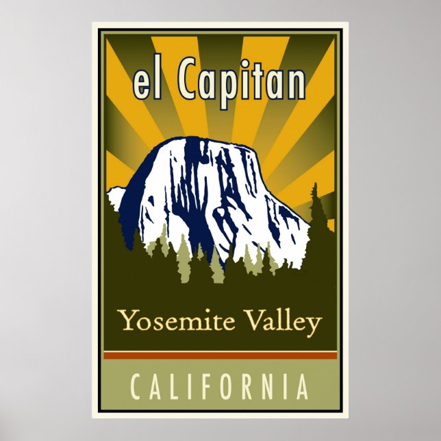 el Capitan Poster (Front)