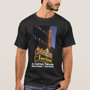 El Capitan Theatre, Hollywood Dark T-Shirt