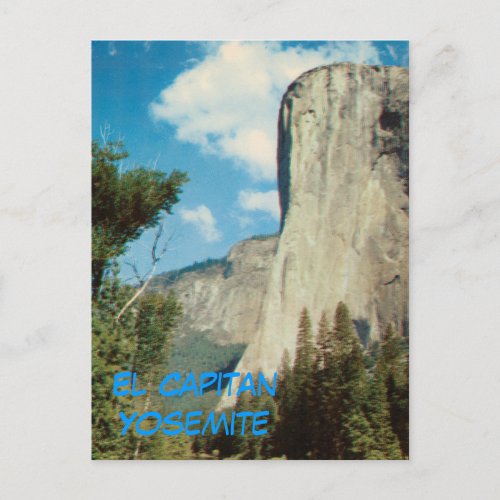 El Capitan Vintage Postcard