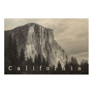 El Capitan Wood Wall Art