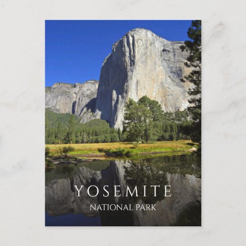 El Capitan Yosemite National Park CA Postcard