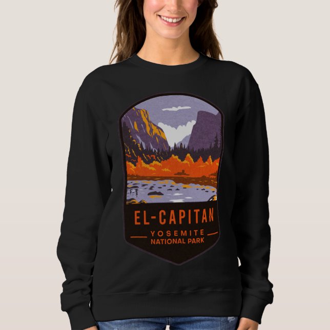 El-Capitan Yosemite National Park Sweatshirt (Front)