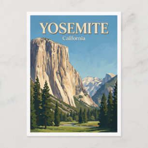 El Capitan Yosemite Postcard