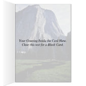 El Capitan, Yosemite Valley Cards (Inside (Right))