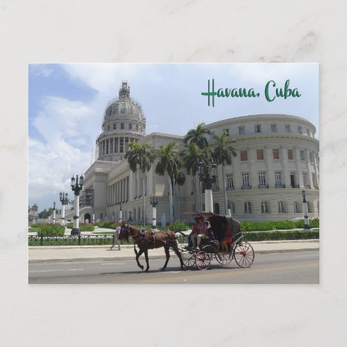 El Capitolio Havana Cuba _ postcard