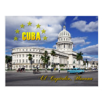 El Capitolio (National Capitol), Havana, Cuba Postcard