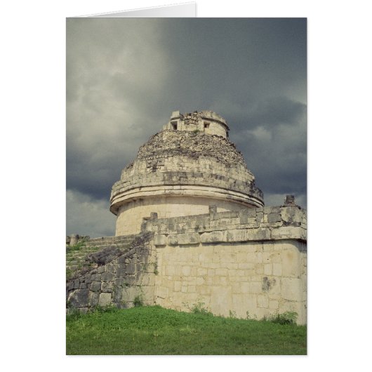 El Caracol Mayan observatory Cards (Front)