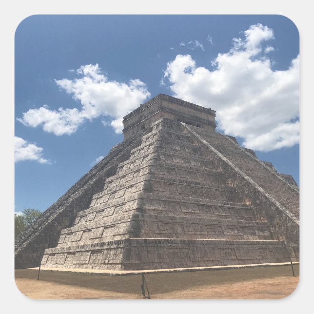 El Castillo – Chichen Itza, Mexico #3 Stickers (Front)