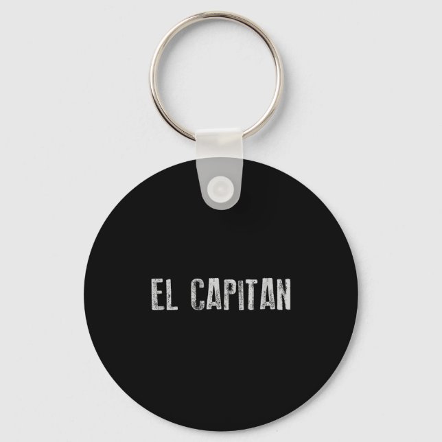 El Catan Boating Captain  Keychain (Front)
