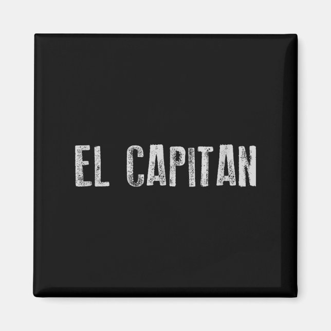 El Catan Boating Captain  Magnet (Front)