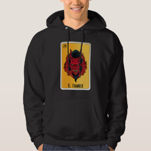 El Chamuco Mexican Slang Lottery Bingo Cards 1 Hoodie