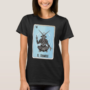 El Chamuco Mexican Slang Lottery Bingo Cards 2 T-Shirt