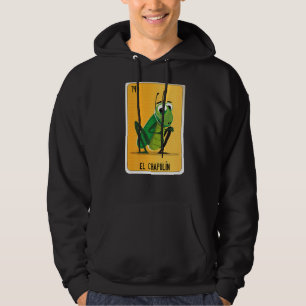 El Chapulin Mexican Slang Lottery Bingo Cards Hoodie