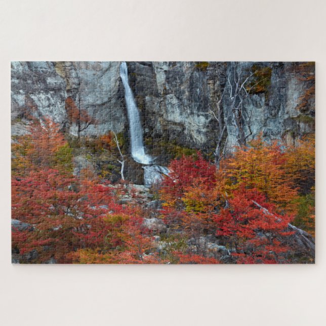 El Chorrillo Waterfall | Patagonia, Argentina Jigsaw Puzzle (Horizontal)