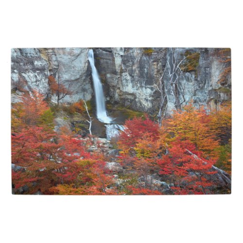 El Chorrillo Waterfall  Patagonia Argentina Metal Print