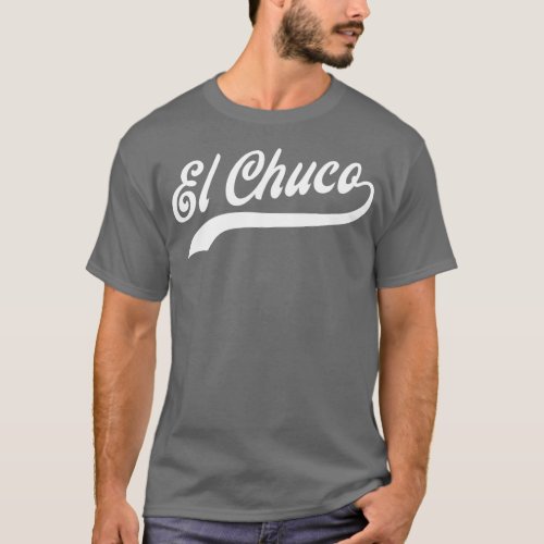 EL CHUCO El Paso TX Classic Baseball Style Design  T_Shirt