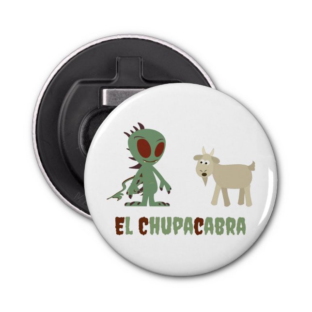 El Chupacabra Bottle Opener (Front)
