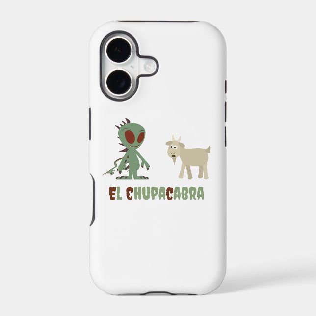 El Chupacabra Iphone Case (Back)