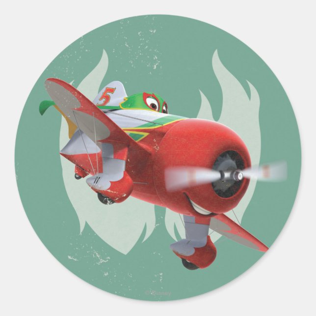 El Chupacabra No.5 Classic Round Sticker (Front)