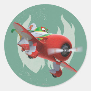 El Chupacabra No.5 Classic Round Sticker