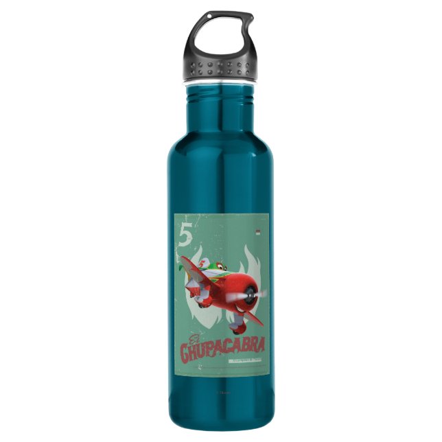 El Chupacabra No.5 Water Bottle (Front)