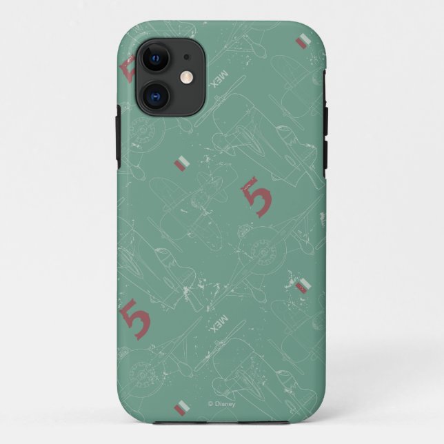 El Chupacabra Pattern Case-Mate iPhone Case (Back)
