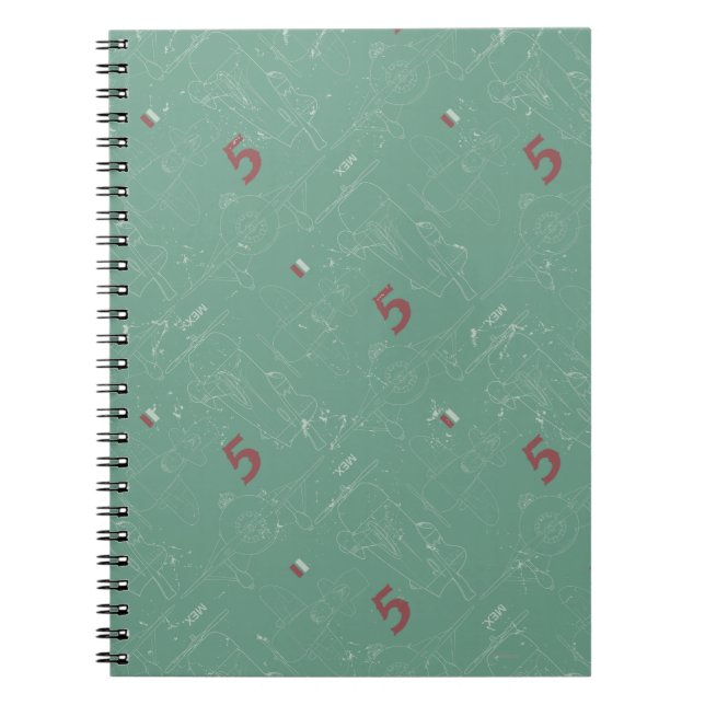 El Chupacabra Pattern Notebook (Front)