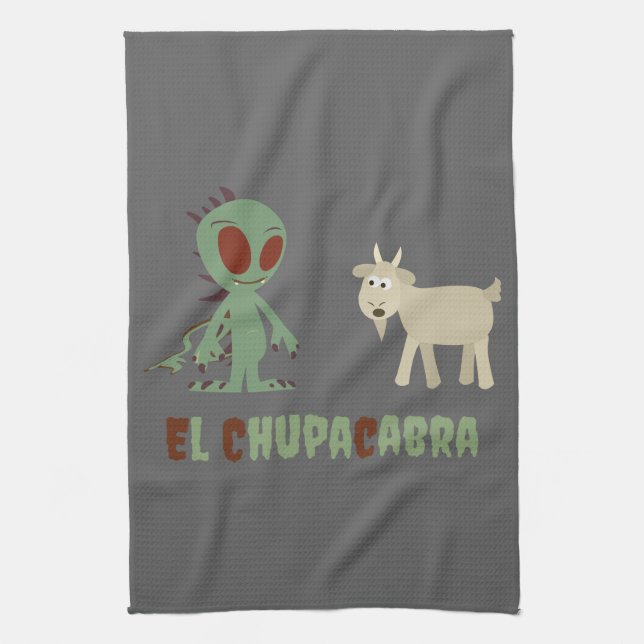 El Chupacabra Towel (Vertical)