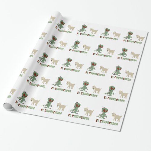 El Chupacabra Wrapping Paper