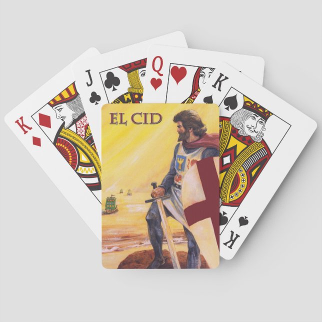 El Cid playing cards (Back)