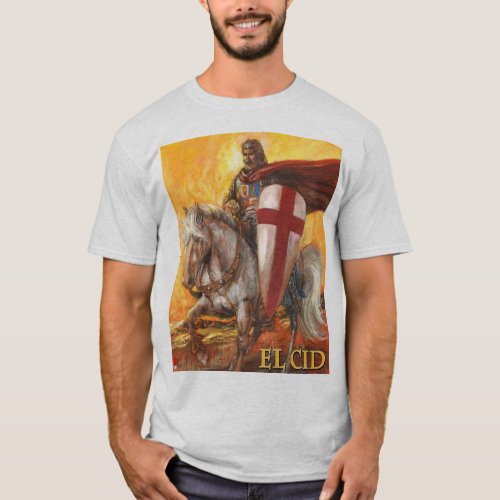 El Cid V2 design basic t_shirt