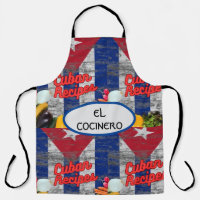 EL COCINERO CUBAN THEMED APRON