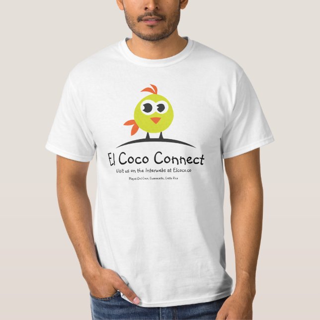 El Coco Connect - Elcoco.co Logo Shirt (Front)