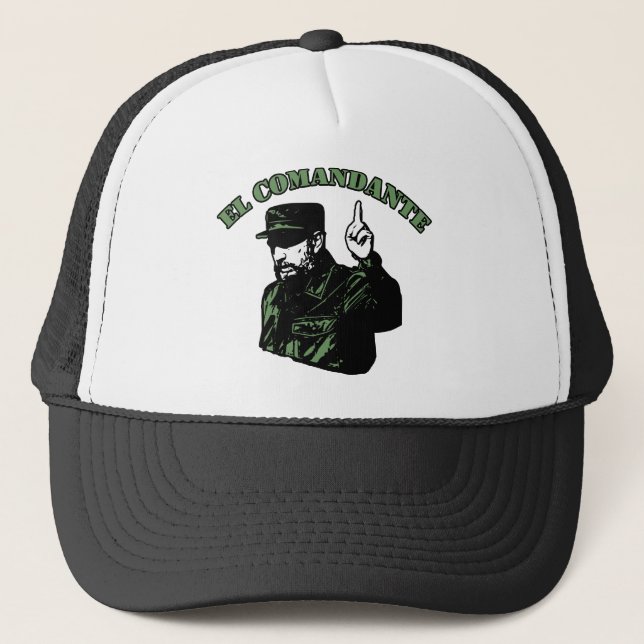 El Comandante Trucker Hat (Front)