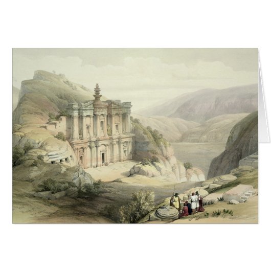 El Deir, Petra Cards (Front Horizontal)