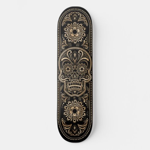 El Dia De Los Muertos skull Skateboard Deck