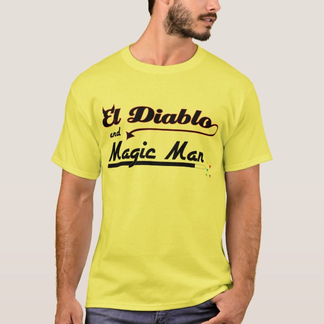 El Diablo and Magic Man T-Shirt (Front)