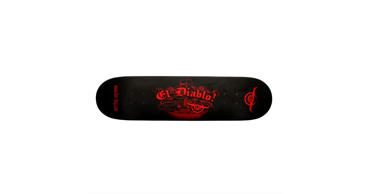 El Diablo Skateboard | Zazzle.com