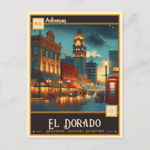 El Dorado, Arkansas Vintage Postcard