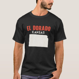 El Dorado Kansas USA State America Travel Kansan  T-Shirt