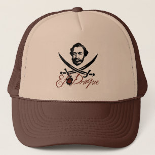 El Draque Pirate Insignia Trucker Hat